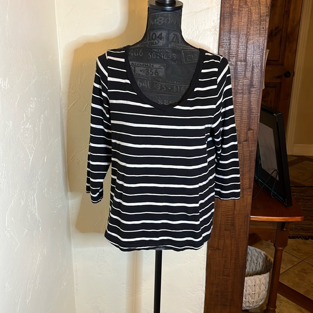 J Jill striped top